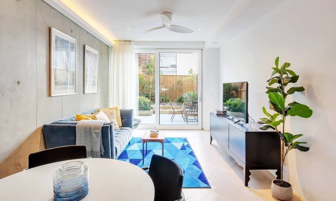 Alexandria Apartment | Discover The Fern Split Level Oasis with Enchanting Courtyard