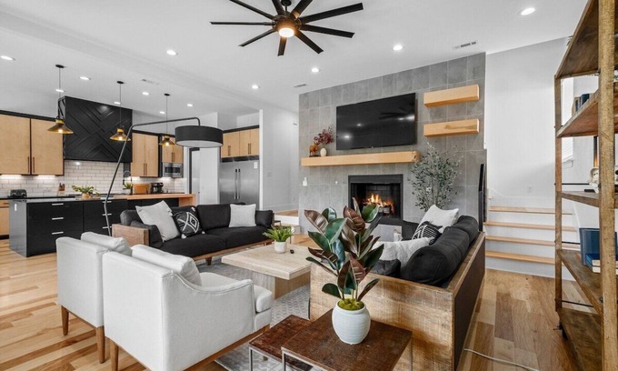 Downtown House | Guest Rated 10/10: The Fillmore with Hot Tub, Near Downtown