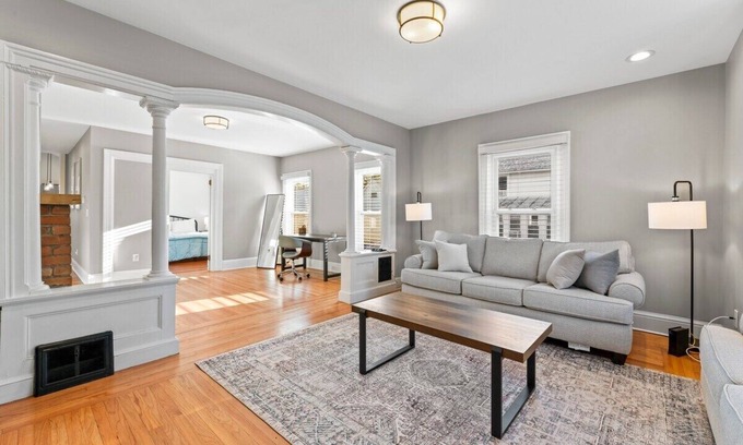 Saratoga Springs Apartment | Experience The Front Porch: Rated 9.4/10, Pet Friendly Getaway
