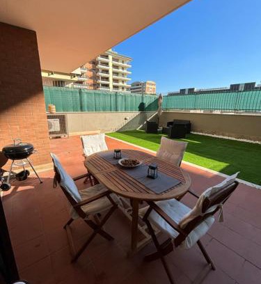 Centro Giano Apartment | Eco-Friendly Garden Suite with Ocean View & Hot Tub