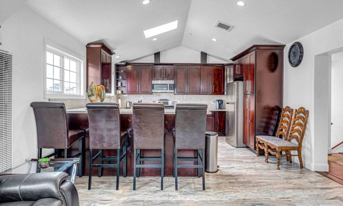 Marina House | Ideal Retreat: 6BD Villa Steps from Monterey Attractions