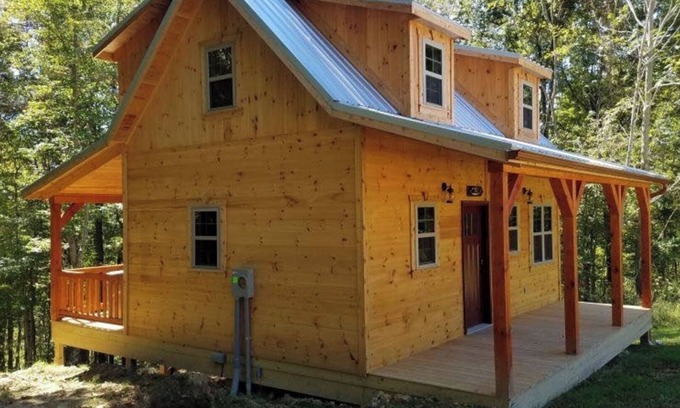 Fort Gay Cabin | Experience The Genoa: Rustic Amish-Built Cabin Retreat