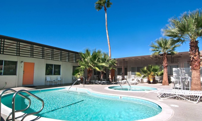Desert Hot Springs Apartment | Welcoming Getaway 1BR: Pool, Mountain Views & Pet-Friendly