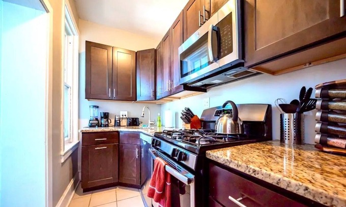 Wilmington Apartment | The Gilpin Getaway 2br Free Coffee 2 Bedroom Apts by RedAwning
