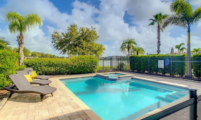 Reunion Villa | Experience The Golden Bear Villa: Private Pool & Theater