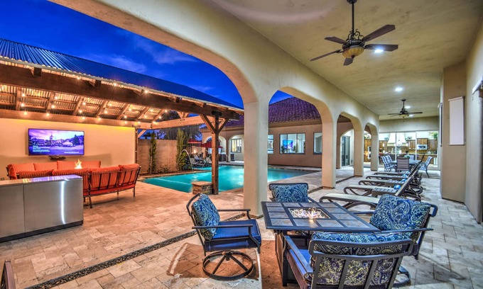 Gilbert House | Experience The Grand Resort: Relaxing Outdoor Space Awaits