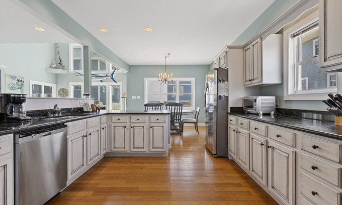 Village of Stump Sound House | Ocean View Retreat with Pool & Pet-Friendly Perks