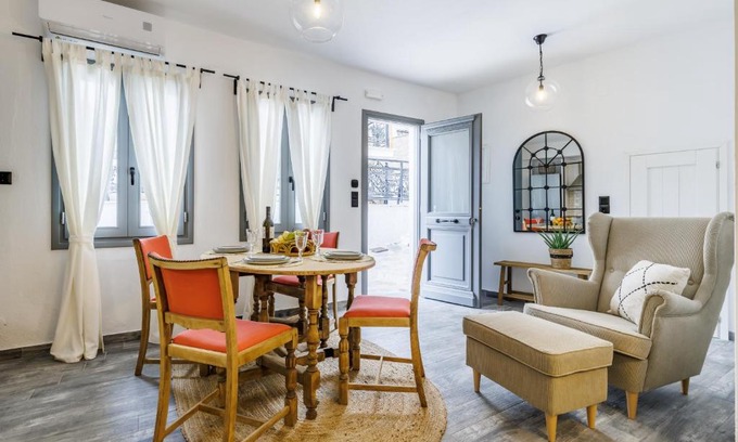 Skopelos Apartment | Your Ideal Getaway at The Grey Home with Ocean Views