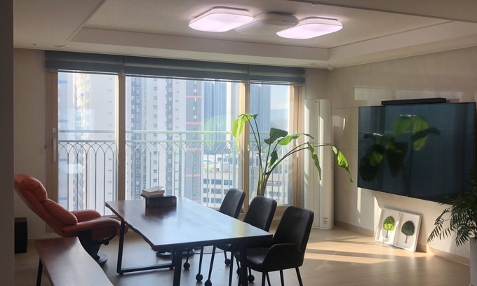 Namyangju Apartment | Explore Nature: Walk to Han River & Mountains Nearby