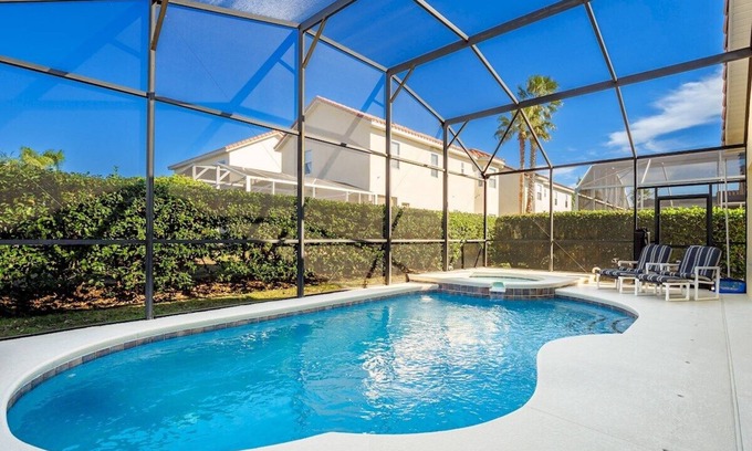Tuscan Hills House | Modern 5-Bed Villa with Pool, Near Disney - Rated 9.2