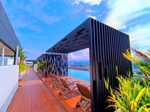 Hulu Kinta Apartment | Inviting Horizon Ipoh 3BR with Ocean View & Private Pool