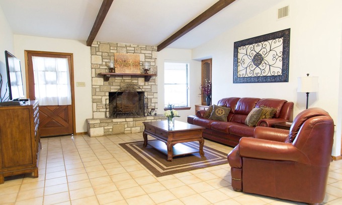 Boerne House | Central Retreat with Amazing Backyard & High Guest Rating