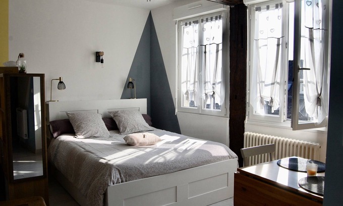 Chartres Apartment | Imprevu Historic Quarter: Pet-Friendly Bliss Awaits You