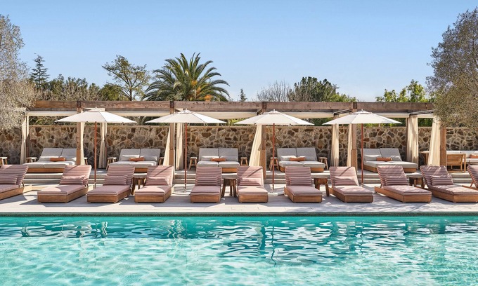 Los Olivos Hotel | Indulge at The Inn at Mattei's Tavern: Pool and Spa Oasis