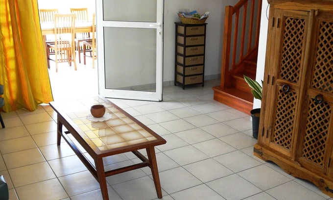 Le Vauclin Apartment | Discover Happiness at Oceanview F3 N° 2 with Spa Access