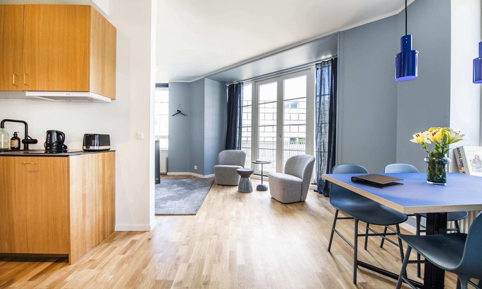 København V Apartment | Stylish Lakeside Retreat: 1BR with Family-Friendly Amenities