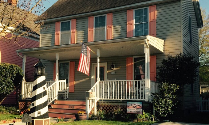 Cape Charles House | Beachside Bliss at The Lighthouse Inn - Steps to the Sand!