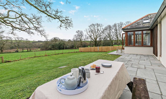 Ladock House | Pet-Friendly Retreat at The Lodge at Treworrian Farm