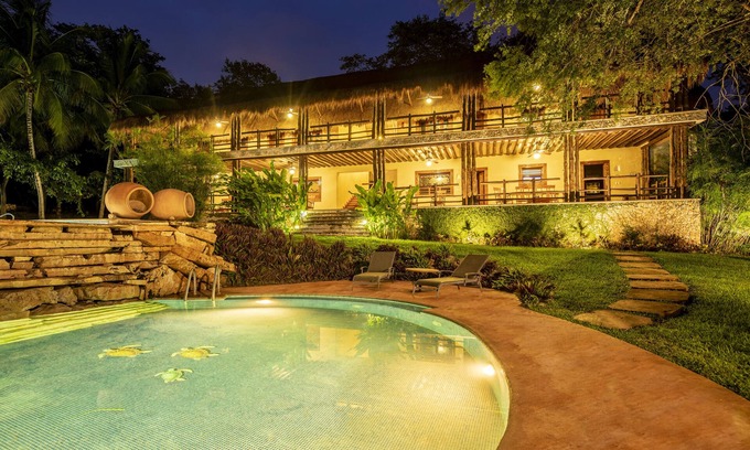 Uxmal Cabin | Discover The Lodge At Uxmal: A 4-Star Oasis with Spa & Pool