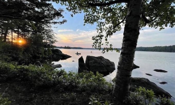 Surry Cottage | The Loft at Loon Sound