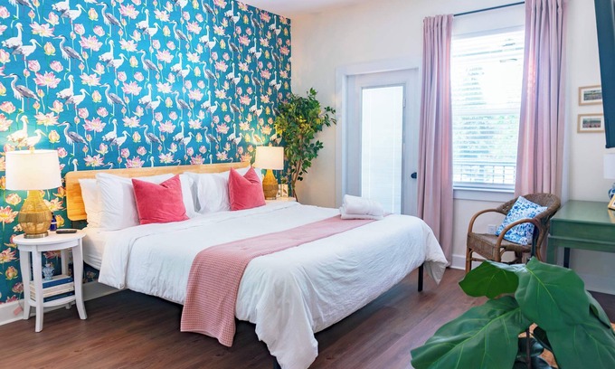 Pleasant Street House | Experience The Lotus Suite: Central Location & Spa Amenities