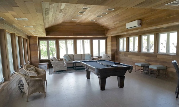 East Gull Lake House | Discover The Madden House: Poolside Oceanfront Retreat