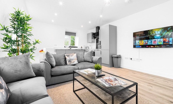 Smethwick Apartment | Discover The Marsons Collection: Luxe Apartment with Spa