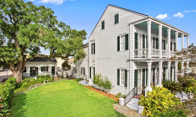 New Orleans Bed & Breakfast | Elegant Mazant Mansion: Pool, Spa & Top-Rated Comfort