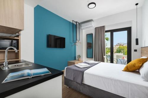 Kerameikos Apartment | Discover The Meta Stay - Rooftop Access & Family Friendly