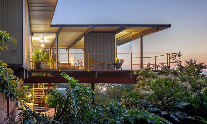 Sunset Junction House | The Milky Way Modern Urban Retreat