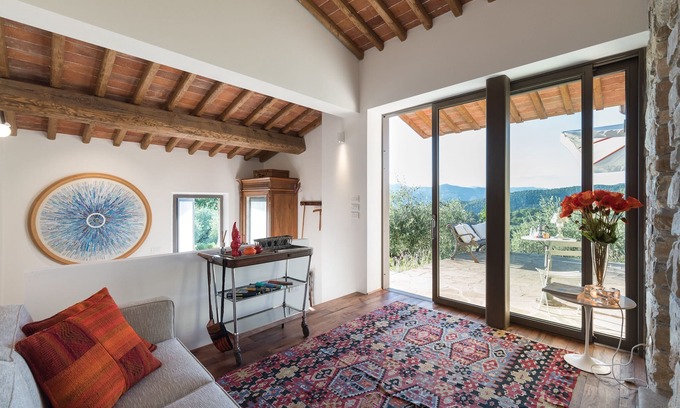 Vaiano House | Enchanting MOONLIT & SUNNY COTTAGE in Tuscany's Olive Grove