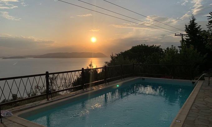 Xanthi Region Villa | Experience The Music House: Pool Villa with Ocean View