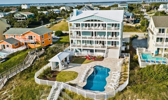 Emerald Isle House | Oceanfront Escape: The Nautilus in Emerald Isle, NC