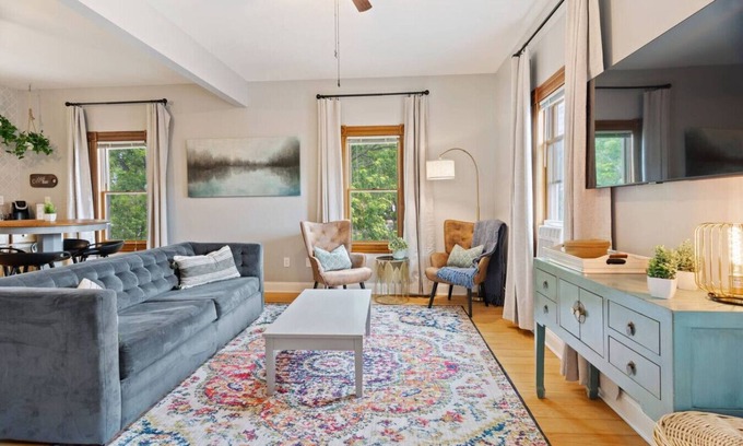 Hastings Apartment | Historic Nininger Apartment - Pet Friendly, Walk to Downtown