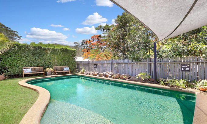 Canungra Bed & Breakfast | Exceptional Stay at The Odd Gecko B&B with Pool & Kitchen