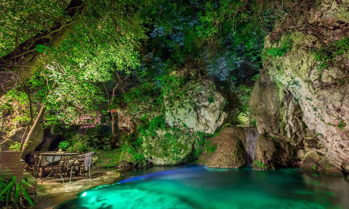 Rethymno Villa | Relax at The Old Mill with a Natural River Pool Retreat
