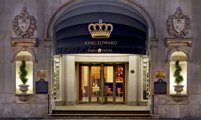 St. Lawrence Hotel | Discover The Omni King Edward Hotel: 4-Star Comfort Awaits