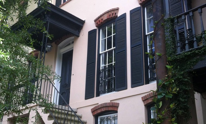 Historic Downtown Savannah House | Experience Unique Charm at The One with a Bicycle Wall