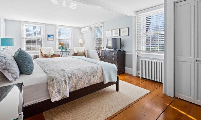 East Orleans Bed & Breakfast | Discover The Parsonage: 4-Star Retreat with Hot Tub & Dining