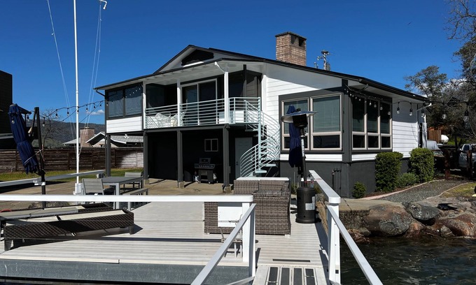 Soda Bay House | Exceptional Perch House with Lake Views and Pool Access