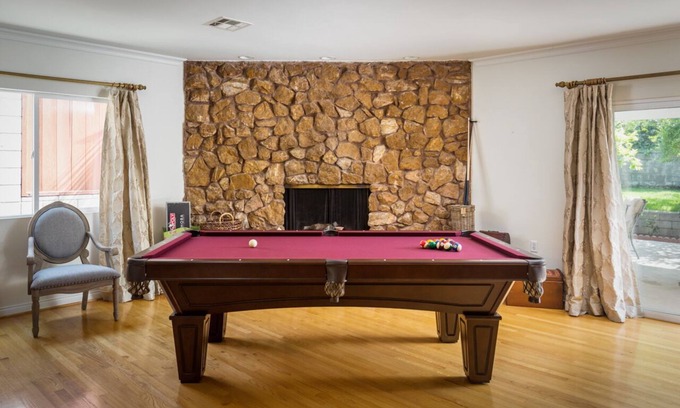Burbank House | Discover an Enchanted Garden Getaway with Pool Access
