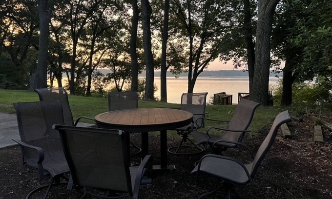 Montague House | Ideal Retreat: Private Lakefront with Pet-Friendly Amenities