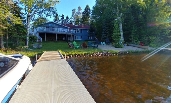Britt House | Family-Friendly Sand Lake Retreat with Ocean Views & Spa