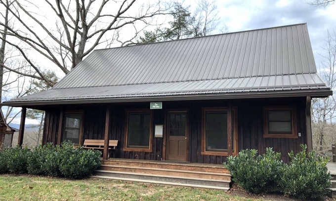 Millboro House | Riverside Retreat: The Pill Box by Cowpasture River