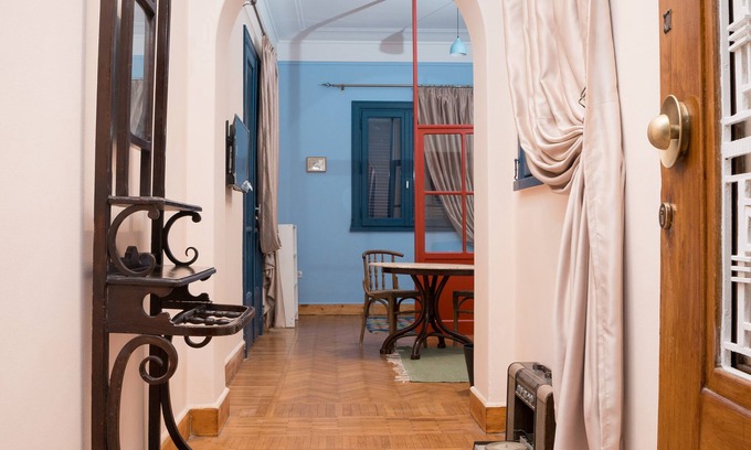 As-Sayidah Zaynab Apartment | Stay at The Pink Powder Room, Steps from Tahrir Square