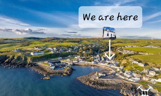 Portpatrick House | Cozy Portpatrick Pad with Ocean Views and Garden Office