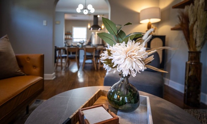 Vollintine-Evergreen House | Charming Updated 1920's Mid-Century Boho Bungalow in Memphis