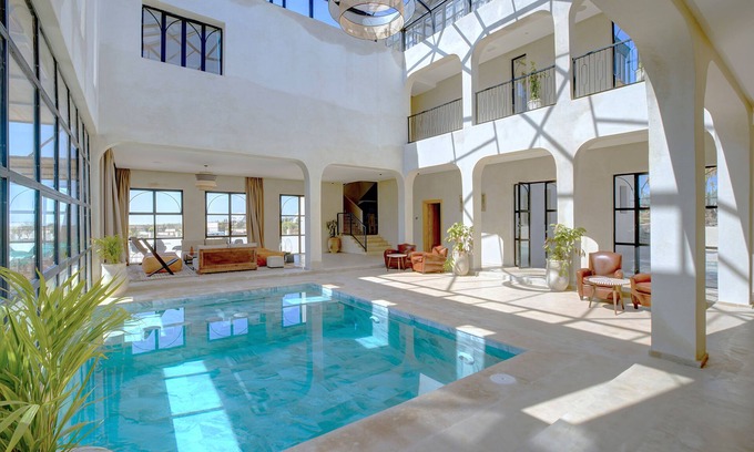 Tahanaout House | Discover The Ranch: Family-Friendly Stay with Pool Access