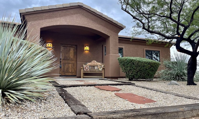 Desert View Village House | Discover Pet-Friendly Comfort at The Redbird in Cave Creek