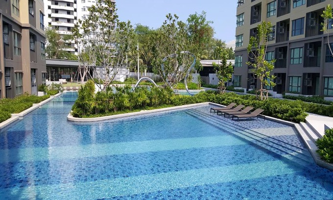 Cha-am Apartment | Inviting Pool Access at Rain Resort Condominium, Cha Am